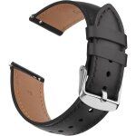 Bracelet de montre en cuir v�ritable pour garmin forerunner 245 / 265, 20 mm - realease rapide - pour ...