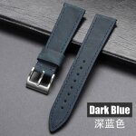 Bracelet de montre en cuir vritable rtro vintage a dgagement rapide 18mm 19mm 20mm 21mm 22mm 24mm ...