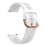 Bracelet de montre en dentelle de silicone pour femme et fille, bracelet pour samsung galaxy watch 6, ...