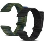 Bracelets de montre en nylon, 22 mm, fermeture rapide pour homme et femme, bracelet de sport tiss� respirant ...