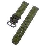 Bracelet de montre en nylon 24 mm pour suunto 9 / 9 baro / 7 / d5, bracelet de montre connecte avec ...