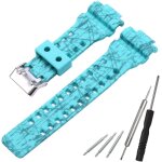 Bracelet de montre de rechange en rsine pour casio g - shock gd120 / ga - 100 / ga - 110 / ga - 700 ...