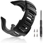 Bracelet de montre de rechange pour suunto ambit 1 2 3 bracelet en caoutchouc pour lib�ration rapide ...