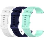 Bracelets de montre en silicone, a d�gagement rapide, compatibles avec les mod�les universels 20mm - ...