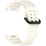 Bracelet de montre en silicone a double boucle pour samsung galaxy watch 7 / fe / 6 / 6 classic / 5 / ...