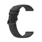 Bracelets de montre en silicone pour huawei watch3 / gt 2 / samsung galaxy watch 3 le noir
