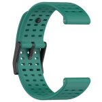 Bracelet de montre en silicone pour suunto vertical / 9 peak pro / 9 peak / 5 peak 22 mm (vert pin)