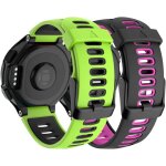 Bracelet de montre de sport etanche en silicone souple et respirant pour garmin forerunner 735xt / 235 ...