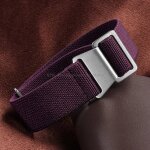 Bracelet de montre tress en nylon, elastique, troupes franaises, sac de parachute, ceinture universelle ...