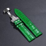 Bracelets motif crocodile pour bracelet omega, 16mm 18mm 20mm 21mm 22mm 24mm, pour seiko, bracelet de ...