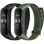 Bracelet en nylon compatible avec xiaomi mi band 6 / mi band 5 / mi band 4 / mi band 3 / amazfit band ...