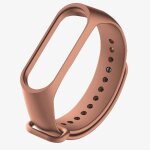 Bracelet de rechange en silicone pour xiaomi mi band 3 / 4, deux tons, a la mode