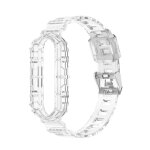 Bracelet de rechange transparent pour montre intelligente mi band 6 5, en silicone, souple et transparent, ...