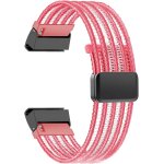Bracelet respirante pour garmin epix gen 2 bracelet de montre, elastique squelette tissu avec fermoir ...