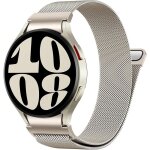 Bracelet pour samsung galaxy watch 40mm / 42mm / 43mm / 44mm / 46mm / 46mm / 47mm - mtal milanais acier ...