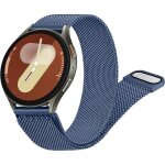 Bracelet pour samsung galaxy watch 7 / 6 / 5 / 4 / 3 40mm 42mm 44mm galaxy watch 5 pro 45mm - mtal milanais ...