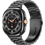 Compatible avec bracelet samsung galaxy watch ultra 47mm, no gap homme femme acier inoxydable m�tal montre ...