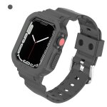 Bracelet en silicone transparent sport + bracelet pour apple watch srie 7, 4145mm, boucle extensible, ...