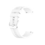 Bracelet smoothsilicone avec boucle pour garmin forerunner 255 music - blanc