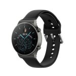 Bracelet smoothsilicone avec boucle pour suunto 3 fitness - noir