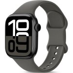 Bracelet sport en silicone compatible avec bracelet apple watch se 40mm 42mm 46mm 44mm 45mm 41mm 38mm, ...