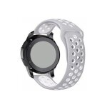 Bracelet sportystyle phonecare pour amazfit balance 2 - gris blanc