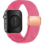 Bracelet tress� compatible avec huawei watch fit 4 / 4 pro / fit 3 - fermeture magn�tique - tissu elastique ...