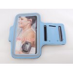 Brassard premium fermeture velcro bleu clair apple iphone 6 4. 7