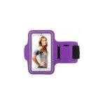 Brassard sport pour  iphone 12 mini  courir respirant housse etui running t4 - violet