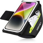 Brassard t�l�phone sport avec fixations elastiques pliables, porte telephone course a pied pour sport, ...