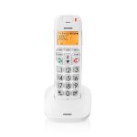 Brondi bravo bright tlphone dect blanc identification de l'appelant