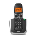 Brondi bravo platinum t�l�phone dect noir, argent
