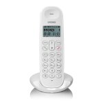 Brondi lotus (bianco) - telefono cordless - eco dect - dect gap - sveglia