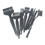 Brosse antistatique chaude de 8 pi�ces de d�tails de fiber synth�tique s�re d'esd outil de brosse de ...