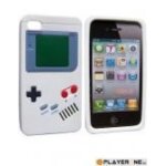 Bumper - housse game boy iphone 4 - gris