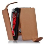 Cadorabo de - 100660 coque pour t�l�phone marron pour lg optimus l7 ii