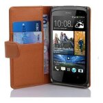 Cadorabo de - 101611 coque pour t�l�phone marron pour htc desire 500