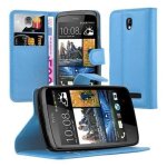 Cadorabo de - 103143 coque pour t�l�phone bleu pour htc desire 500