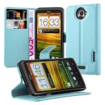 Cadorabo de - 105881 coque pour t�l�phone bleu pour htc one x / x +