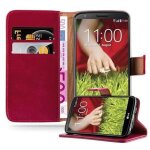 Cadorabo de - 107503 coque pour t�l�phone rouge pour lg g2