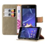 Cadorabo de - 107528 coque pour t�l�phone marron pour sony xperia z1 compact