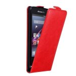 Cadorabo de - 121183 coque pour t�l�phone rouge pour sony xperia z1 compact