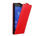 Cadorabo de - 121192 coque pour t�l�phone rouge pour sony xperia z3 compact