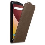 Cadorabo de - 125750 coque pour t�l�phone marron pour wiko wiko view go
