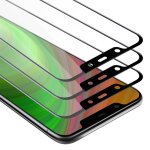 Cadorabo 3x plein ecran film de protection compatible avec nokia 7. 1 plus / x7 en transparent avec noir ...