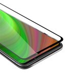 Cadorabo plein ecran film de protection compatible avec meizu 16xs en transparent avec noir - verre de ...