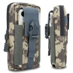 Cadorabo etui tactique pour t�l�phone portable en camouflage bleu - etui molle - edc compatible avec ...