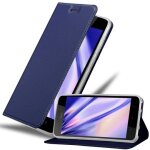Cadorabo housse compatible avec htc desire 10 lifestyle / desire 825 en classy bleu fonc� - etui de protection ...