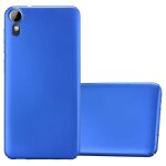 Cadorabo housse compatible avec htc desire 10 lifestyle / desire 825 en metallic bleu - hard case etui ...
