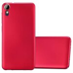 Cadorabo housse compatible avec htc desire 10 lifestyle / desire 825 en metallic rouge - hard case etui ...